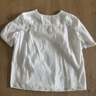 Blusa basic Zara bianca