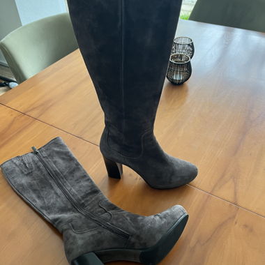 Suede Boots, brown / Brand Pasito