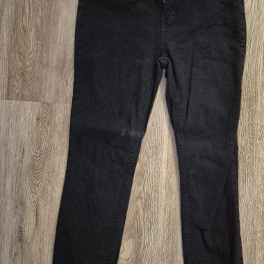 Schwarze Skinny-Jeans