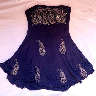 Robe d'Été Sans Bretelles Mignonne