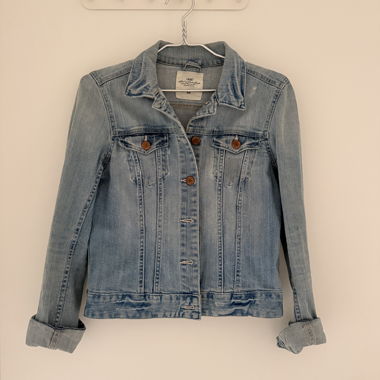 Giacca di jeans chiara