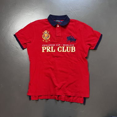 VINTAGE RALPH LAUREN POLO SHIRT BIG PONY (XL )