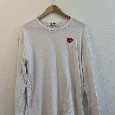 Longsleeve Comme des Garçons blanc