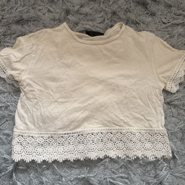 White lace tee