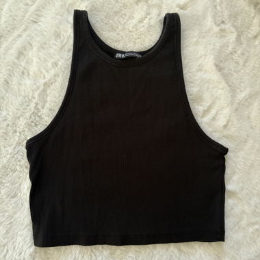 Zara schwarzes Tanktop