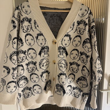 Gilet original avec motifs