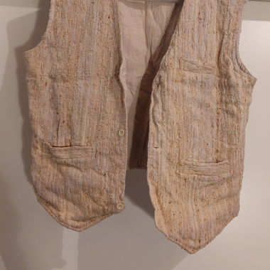 Gilet strutturato beige