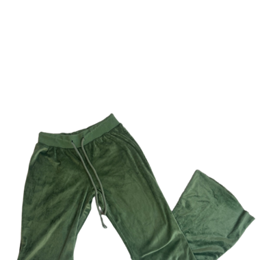 Subdued-Pantalon basse taille en velours vert