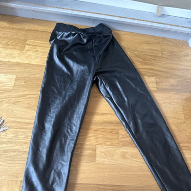 Lederleggins