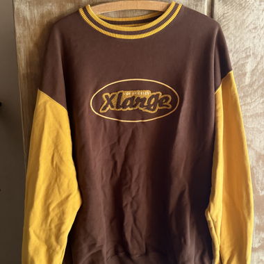 Maglione X-Large marrone/giallo L