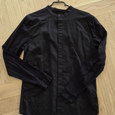 Black Siksilk Shirt