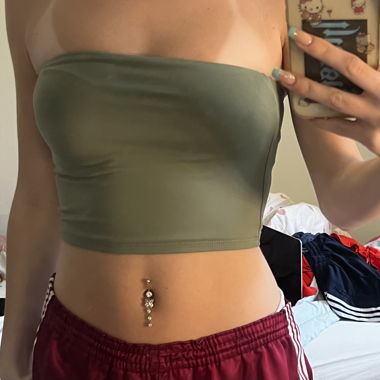 Top Tube Bandeau Olive