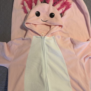 Axolotl Hooded Onesie