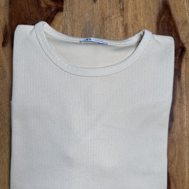 Maglione beige Zara, taglia S