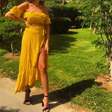 Yellow Zweiteiler