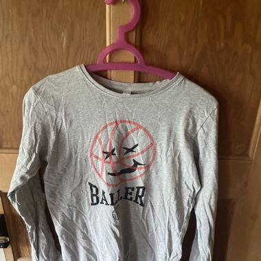 Basketball Langarm T-Shirt
