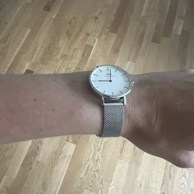 Orologio al quarzo Daniel Wellington argento mesh