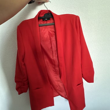 Blazer rouge