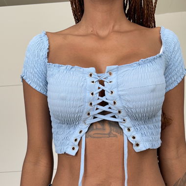 Blue top