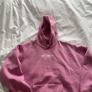 Pinker Hoodie