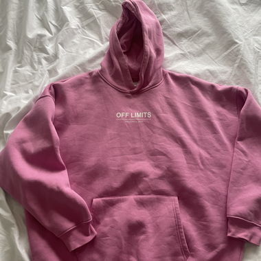Pinker Hoodie
