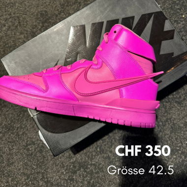 Nike Dunk High x Ambush Active Fuchsia