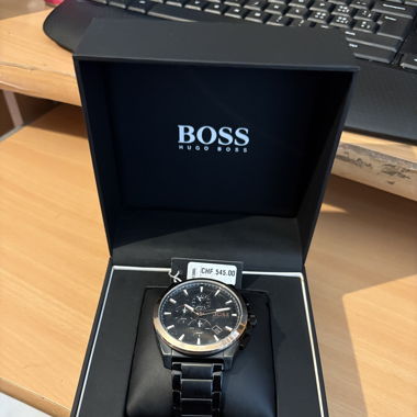 Boîte Cadeau 50 % Montre HUGO BOSS Noir Mat