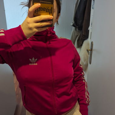 ADIDAS Trainerjacke in pink