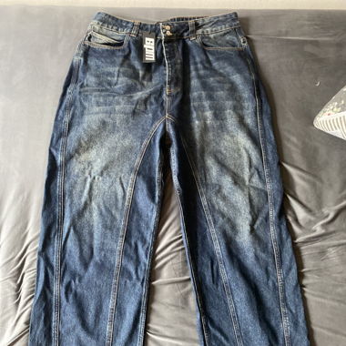 6pm double denim baggy jeans Grösse 36