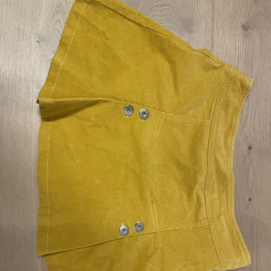 Senf gelber mini rock