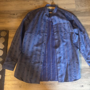 Chemise edelweiss bleue