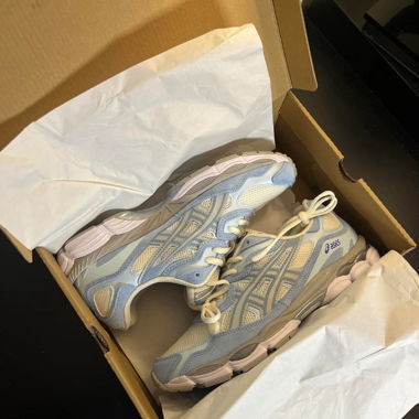 Scarpe ASICS blu/bianco