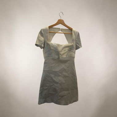 Short Silver Dress