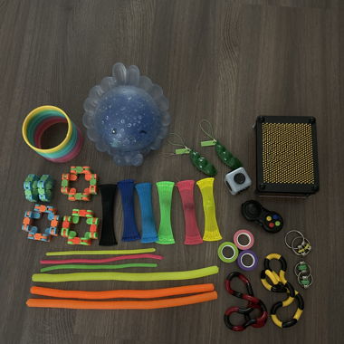 Jeu de jouets anti-stress