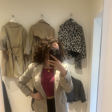 Leinen Blazer Zara