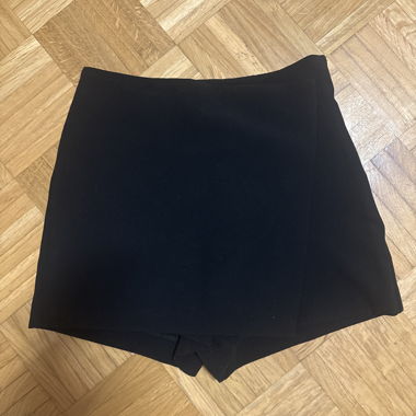 Black Culotte Skirt
