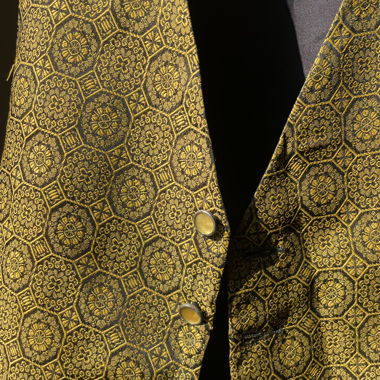 Gold-Black Vest