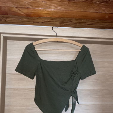 Crop top asymétrique