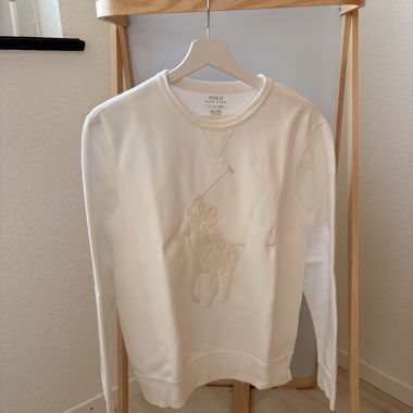 Polo Ralph Lauren weisser Sweatshirt S