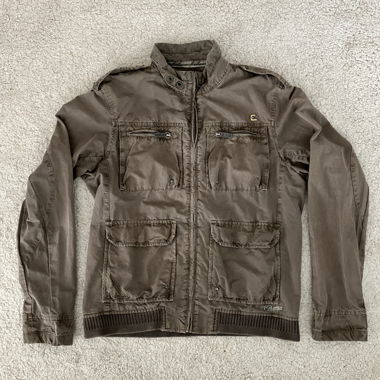Military green vintage Jacke