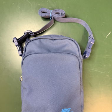 Small blue Nike shoulder bag