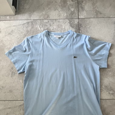 Lacoste T-Shirt Blau Original