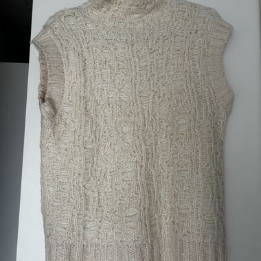 Zara Sleeveless Wool Sweater