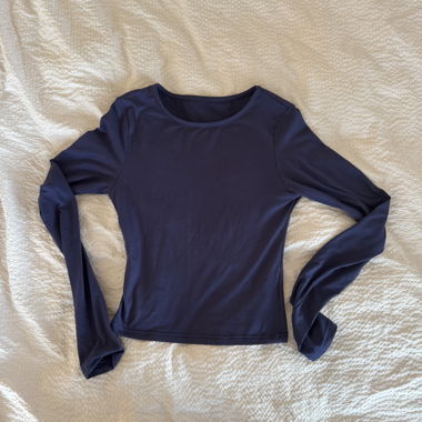 Haut manches longues marine XS