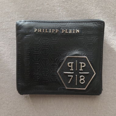 Portefeuille Philipp Plein noir