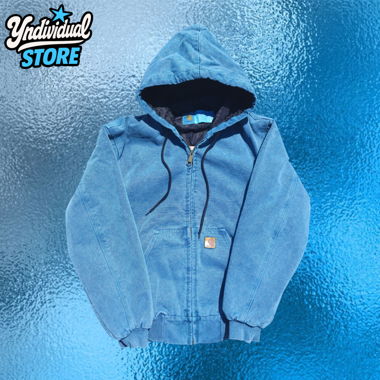 Vintage Carhartt Workwear Jacket Light Blue