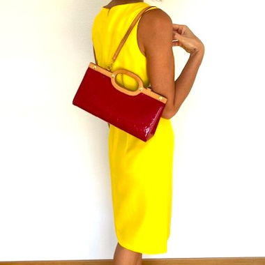 Louis Vuitton Roxbury Drive in rotem Vernis