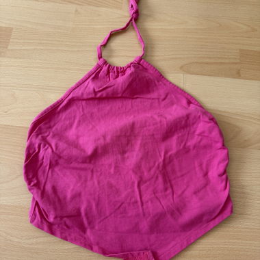 Pinkes Neckholder-Top