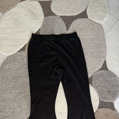 Black Flared Pants