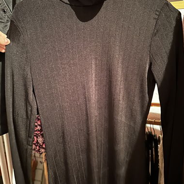 Pull col roulé fin